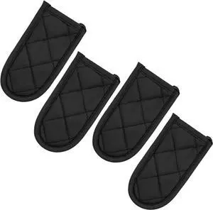 Evoio Cast Iron Skillet Pot Pan Hot Handle Holder Covers (4-Pack Black) | Pot Handle Covers Heat Resistant Pot Skillet Hot Handle Sleeves Mitt Cover for Kitchen, BBQ and Baking Cookware Evoio Cast Iron Skillet Pot Pan Hot Handle Holder Covers (4-Pack Black) | Pot Handle Covers Heat Resistant Pot Skillet Hot Handle Sleeves Mitt Cover for Kitchen, BBQ and Baking Cookware