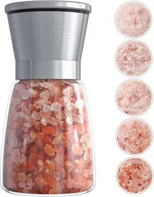 Ebaco Original Stainless Steel Salt or Pepper Grinder - Top Spice Mill with Ceramic Blades, Brushed Stainless Steel and Adjustable Coarseness By Pepper Grinder Single Package Ebaco Original Stainless Steel Salt or Pepper Grinder - Top Spice Mill with Ceramic Blades, Brushed Stainless Steel and Adjustable Coarseness By Pepper Grinder Single Package