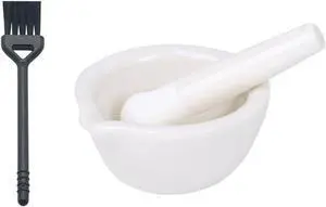2.5inch Pills Crusher, Grinding Bowls, Ceramics Mortar and Pestle,Porcelain Spice Mill Grinder Set, Handheld Seasoning Mills Grinder with Brush 2.5inch Pills Crusher, Grinding Bowls, Ceramics Mortar and Pestle,Porcelain Spice Mill Grinder Set, Handheld Seasoning Mills Grinder with Brush