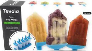 Tovolo Gem Freezer Pop Molds 5ct, 1 EA Tovolo Gem Freezer Pop Molds 5ct, 1 EA