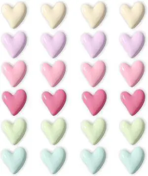 24PCS Colorful Fridge Magnets Cute Love Heart Refrigerator Magnets, Decorative Magnets for Whiteboard Cabinet Locker, Lovely Fun Magnets for Classroom Home Kitchen Office 24PCS Colorful Fridge Magnets Cute Love Heart Refrigerator Magnets, Decorative Magnets for Whiteboard Cabinet Locker, Lovely Fun Magnets for Classroom Home Kitchen Office