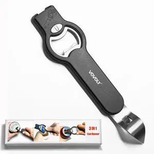 3-in-1 Magnetic Bottle & Can Opener, Manual Can Punch Opener, Black | Punch Can Opener for Liquid with Cap Catcher, Stick to Fridge/Refrigerator for Easy Storage,Magnet Can Tapper Church Key 3-in-1 Magnetic Bottle & Can Opener, Manual Can Punch Opener, Black | Punch Can Opener for Liquid with Cap Catcher, Stick to Fridge/Refrigerator for Easy Storage,Magnet Can Tapper Church Key