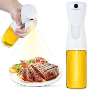 Glass Olive Oil Sprayer For Cooking, 2026 New Upgraded Powerful Even-Spray Oil Dispenser for Kitchen, Air Fryer, Salad, BBQ (220ml) Glass Olive Oil Sprayer For Cooking, 2026 New Upgraded Powerful Even-Spray Oil Dispenser for Kitchen, Air Fryer, Salad, BBQ (220ml)