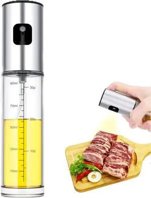 NIKKIER Oil Sprayer for Cooking,100ml Olive Oil Spritzer,Oil Sprayer for Air Fryer, Salad,BBQ,Roasting NIKKIER Oil Sprayer for Cooking,100ml Olive Oil Spritzer,Oil Sprayer for Air Fryer, Salad,BBQ,Roasting