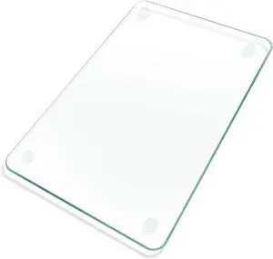 Tempered Glass Cutting Board, 12x8" Cutting Board for Kitchen Counter,Small Size Clear Glass,with Non-Slip Feet, Scratch Resistant,Heat Resistant Tempered Glass Cutting Board, 12x8" Cutting Board for Kitchen Counter,Small Size Clear Glass,with Non-Slip Feet, Scratch Resistant,Heat Resistant