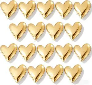18 Pcs Heart Fridge Magnets for Refrigerator Locker Whiteboard Decor, Gold | 1 In/2.5cm Small Cute Heart-Shaped Design, Hold for Notes Photos Home Kitchen School Office Use 18 Pcs Heart Fridge Magnets for Refrigerator Locker Whiteboard Decor, Gold | 1 In/2.5cm Small Cute Heart-Shaped Design, Hold for Notes Photos Home Kitchen School Office Use