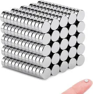 TRYMAG Small Magnets, 300Pcs Neodymium Magnet for Crafts | Tiny Mini Round Rare Earth Refrigerator Magnets, Multi-Use for 3D Printing, Fridge, DIY, Office, Hobbies and Science TRYMAG Small Magnets, 300Pcs Neodymium Magnet for Crafts | Tiny Mini Round Rare Earth Refrigerator Magnets, Multi-Use for 3D Printing, Fridge, DIY, Office, Hobbies and Science