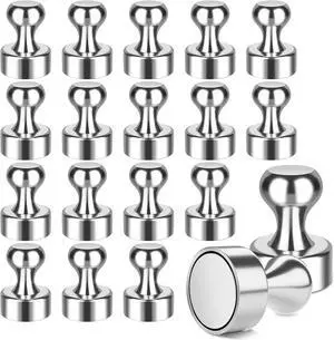 FINDMAG Fridge Magnets for Whiteboard, Neodymium Magnets 30 Pack Silver | Magnetic Push Pins, Hold Photos, Notes, and Shopping Lists on Refrigerator, Whiteboards, Lockers, Kitchen Cabins Hanging FINDMAG Fridge Magnets for Whiteboard, Neodymium Magnets 30 Pack Silver | Magnetic Push Pins, Hold Photos, Notes, and Shopping Lists on Refrigerator, Whiteboards, Lockers, Kitchen Cabins Hanging