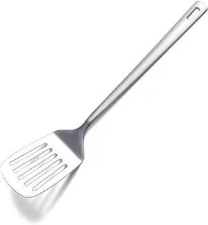 Stainless Steel Spatulas, Berglander Slotted Turner, Metal Turner For Cooking, Kitchen For Nonstick Cookware, Barbecue Spatulas, Dishwasher Safe, Easy to Clean Stainless Steel Spatulas, Berglander Slotted Turner, Metal Turner For Cooking, Kitchen For Nonstick Cookware, Barbecue Spatulas, Dishwasher Safe, Easy to Clean