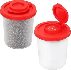 Accmor Salt and Pepper Shakers, 3oz Salt Shaker to go Moisture Proof Salt Pepper Shakers Spice Container Dispenser for Camping Picnic Lunch Boxes Travel Kitchen Accmor Salt and Pepper Shakers, 3oz Salt Shaker to go Moisture Proof Salt Pepper Shakers Spice Container Dispenser for Camping Picnic Lunch Boxes Travel Kitchen