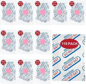 110 Packs 100CC Food Grade Oxygen Absorbers (10 Packs in Individual Vacuum Bag, 11x Packs of 10), Oxygen Absorbers for Food Storage, with Oxygen Indicator, for Mylar Bags, Mason Jars, Canning 110 Packs 100CC Food Grade Oxygen Absorbers (10 Packs in Individual Vacuum Bag, 11x Packs of 10), Oxygen Absorbers for Food Storage, with Oxygen Indicator, for Mylar Bags, Mason Jars, Canning