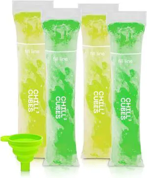 200 Disposable Popsicle Mold Bags - Easy Fill & Zip Seal, Popsicle Sleeves Bags for DIY Frozen Treats, Parties & More - BPA-Free 200 Disposable Popsicle Mold Bags - Easy Fill & Zip Seal, Popsicle Sleeves Bags for DIY Frozen Treats, Parties & More - BPA-Free
