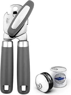 Can Opener,Professional 3-In-1 Multifunctional Manual Can Openers Bottle Opener,Kitchen Durable Stainless Steel Heavy Duty Can Opener Smooth Edge for Kitchen Seniors Friendly Can Opener,Professional 3-In-1 Multifunctional Manual Can Openers Bottle Opener,Kitchen Durable Stainless Steel Heavy Duty Can Opener Smooth Edge for Kitchen Seniors Friendly