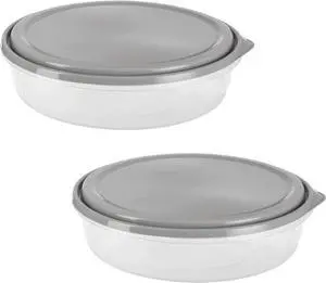 GoodCook EveryWare Extra Large 12 inch Round Container 2 pack, BPA Free GoodCook EveryWare Extra Large 12 inch Round Container 2 pack, BPA Free