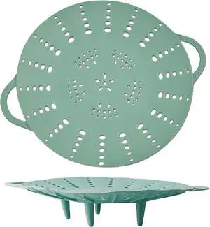 Alimat PluS 1 Pack Large Silicone Steamer Basket for 8~9 Inch Pot | 9.6 Inches Diameter with Handle Design Alimat PluS 1 Pack Large Silicone Steamer Basket for 8~9 Inch Pot | 9.6 Inches Diameter with Handle Design