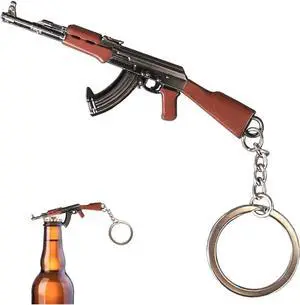 AK-47 Keychain Bottle Openers | Outdoor Campaign Bar Restaurant Portable Wine Opener Best Gift for Men Soldier AK-47 Keychain Bottle Openers | Outdoor Campaign Bar Restaurant Portable Wine Opener Best Gift for Men Soldier