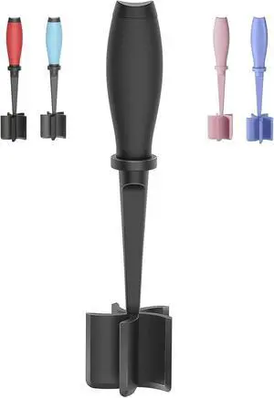 Meat Chopper Ground Beef Masher Tool for Hamburger | 5 Curve Blades Heat Resistant Meat Masher Tool, Turkey and More, Nylon Hamburger Chopper Utensil Non-scratch Utensils-Black Meat Chopper Ground Beef Masher Tool for Hamburger | 5 Curve Blades Heat Resistant Meat Masher Tool, Turkey and More, Nylon Hamburger Chopper Utensil Non-scratch Utensils-Black