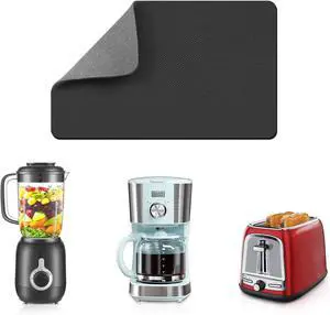 LOPNUR 12x8 Inch Small Appliance Slider for Kitchen Appliances, Gray | Heat-Resistant 360° Sliding Tray, Cut to Fit for Coffee Maker, Mixer & Air Fryer, Soft Material, Won't Scratch Countertops LOPNUR 12x8 Inch Small Appliance Slider for Kitchen Appliances, Gray | Heat-Resistant 360° Sliding Tray, Cut to Fit for Coffee Maker, Mixer & Air Fryer, Soft Material, Won't Scratch Countertops
