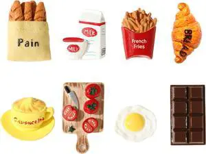 8Pcs Cute Food Magnets for Fridge Funny Decorative Refrigerator Kitchen | Foodie Friend New Homeowner Gift 8Pcs Cute Food Magnets for Fridge Funny Decorative Refrigerator Kitchen | Foodie Friend New Homeowner Gift