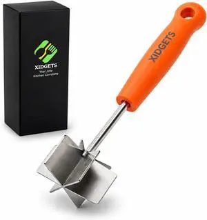 Mini Stainless Steel Meat Chopper & Masher, Dishwasher Safe Mini Stainless Steel Meat Chopper & Masher, Dishwasher Safe