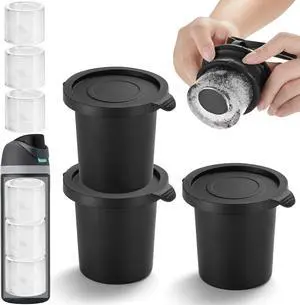 ACOOKEE Hollow Cylinder Ice Cube Mold for 24oz 32oz 40oz Owala Accessories, Set of 3, Silicone Ice Mold for Owala FreeSip Water Bottle, Whiskey Cocktails Bourbon ACOOKEE Hollow Cylinder Ice Cube Mold for 24oz 32oz 40oz Owala Accessories, Set of 3, Silicone Ice Mold for Owala FreeSip Water Bottle, Whiskey Cocktails Bourbon