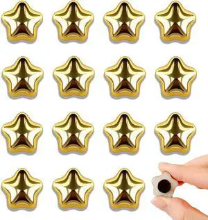 Fridge Magnets,Cute Gold Star Magnets Refrigerator Decorative | 15 Pcs Strong Magnets Fridge 0.73in Small Star Cute Decorative Magnet Set for Home Kitchen Office Whiteboard Locker Fridge Magnets,Cute Gold Star Magnets Refrigerator Decorative | 15 Pcs Strong Magnets Fridge 0.73in Small Star Cute Decorative Magnet Set for Home Kitchen Office Whiteboard Locker