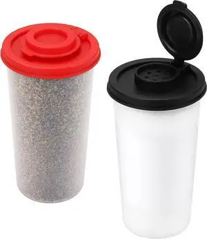 Accmor Salt and Pepper Shakers, 4.75 oz Salt Shaker to go Moisture Proof Salt Pepper Shakers Spice Container Dispenser for Camping Picnic Lunch Boxes Travel Kitchen Accmor Salt and Pepper Shakers, 4.75 oz Salt Shaker to go Moisture Proof Salt Pepper Shakers Spice Container Dispenser for Camping Picnic Lunch Boxes Travel Kitchen