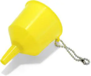 Coghlan's High-Strength Polypropylene Funnel with Brass Strainer, Ideal for Refilling Camp Stoves and Lanterns with Fuel; Mess-Free Design for Quick and Easy Pouring at Campsites and Home Coghlan's High-Strength Polypropylene Funnel with Brass Strainer, Ideal for Refilling Camp Stoves and Lanterns with Fuel; Mess-Free Design for Quick and Easy Pouring at Campsites and Home