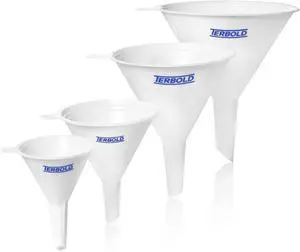 4pc Funnel Nesting Set in BPA Free Plastic for Kitchen Cooking, Car Oil, Home, or Lab Use (White) | BPA Free Plastic for Kitchen Cooking, Car Oil, Home, or Lab Use 4pc Funnel Nesting Set in BPA Free Plastic for Kitchen Cooking, Car Oil, Home, or Lab Use (White) | BPA Free Plastic for Kitchen Cooking, Car Oil, Home, or Lab Use