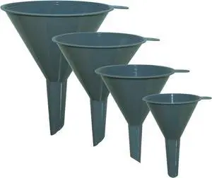Plastic Funnels for Kitchen Use Set of 4 | Food Grade Kitchen Funnel for Filling Bottles, Canning, Mason Jar, Different Sizes, Large Middle Small and Mini (Gray) Plastic Funnels for Kitchen Use Set of 4 | Food Grade Kitchen Funnel for Filling Bottles, Canning, Mason Jar, Different Sizes, Large Middle Small and Mini (Gray)