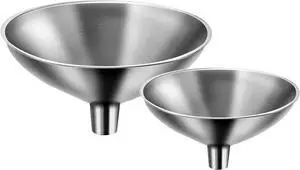Small Funnel Set of 2, Stainless Steel Mini Funnel for Essential Oil Transfer, Kitchen Use Small Funnel Set of 2, Stainless Steel Mini Funnel for Essential Oil Transfer, Kitchen Use