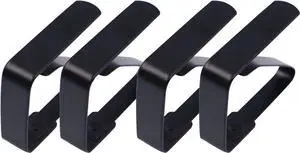 4 Pieces Tablecloth Clips, Tablecloth Holders, Stainless Steel Table Cover Clamps, Suitable for Parties, Picnics, Restaurants & Weddings (Black) 4 Pieces Tablecloth Clips, Tablecloth Holders, Stainless Steel Table Cover Clamps, Suitable for Parties, Picnics, Restaurants & Weddings (Black)