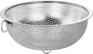 GREATLINK Stainless Steel Colander and Fine Mesh Strainer for Kitchen, 7.7Inch Pasta and Rice Strainer, Small Metal Sieve/Washing Bowl/Pot Drainer/Sifter for Spaghetti, Berry, Fruit, Vegetable GREATLINK Stainless Steel Colander and Fine Mesh Strainer for Kitchen, 7.7Inch Pasta and Rice Strainer, Small Metal Sieve/Washing Bowl/Pot Drainer/Sifter for Spaghetti, Berry, Fruit, Vegetable