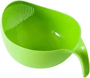 Rice Washing Filter Strainer Basket Colander Sieve Fruit Vegetable Bowl Drainer Cleaning Tools Home Kitchen Kit (S, green) Rice Washing Filter Strainer Basket Colander Sieve Fruit Vegetable Bowl Drainer Cleaning Tools Home Kitchen Kit (S, green)