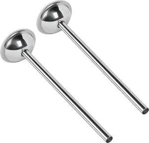 2-Pack 10mm Stainless Steel Sausage Stuffing Tubes for #5 Sausage Stuffer | Fit to Homemade Snack Sticks & Breakfast Links, Slim Sausage Stuffing HornFor Manual/Electric Meat Sausage Stuffer 2-Pack 10mm Stainless Steel Sausage Stuffing Tubes for #5 Sausage Stuffer | Fit to Homemade Snack Sticks & Breakfast Links, Slim Sausage Stuffing HornFor Manual/Electric Meat Sausage Stuffer