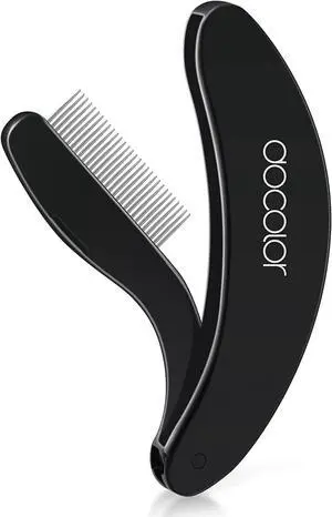 Docolor Foldable Eyelash Comb Separator Folding Lash Comb Eyebrow Mascara Applicator Eyelash Definer Arc Designed Cosmetic Brushes Tool Docolor Foldable Eyelash Comb Separator Folding Lash Comb Eyebrow Mascara Applicator Eyelash Definer Arc Designed Cosmetic Brushes Tool