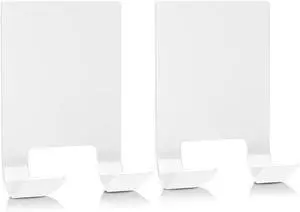 VIS'V Self Adhesive Razor Holder for Shower, His and Hers, White, 2 Pcs VIS'V Self Adhesive Razor Holder for Shower, His and Hers, White, 2 Pcs