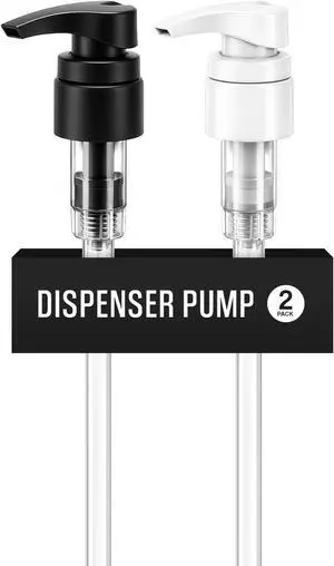 Universal Shampoo/Conditioner Dispenser Pump for Bottles, Leak Proof, Pump Top Fits 1 L/33.8 oz Bottles, 28/410 Neck Size, (Variety Pack of 2) Universal Shampoo/Conditioner Dispenser Pump for Bottles, Leak Proof, Pump Top Fits 1 L/33.8 oz Bottles, 28/410 Neck Size, (Variety Pack of 2)