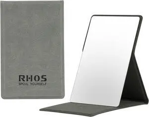 RHOS Shatterproof Stainless Steel Pocket Mirror (Rectangular, Grey) RHOS Shatterproof Stainless Steel Pocket Mirror (Rectangular, Grey)