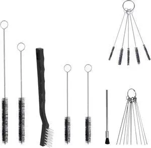 17pcs Multi-Purpose Spray Gun Cleaning Kit,Nylon Brushes Paint Gun Cleaning Kit Mini Brushes & Needles for Clean Airbrush Nozzles Spray Guns Tattoo Equipment (17) 17pcs Multi-Purpose Spray Gun Cleaning Kit,Nylon Brushes Paint Gun Cleaning Kit Mini Brushes & Needles for Clean Airbrush Nozzles Spray Guns Tattoo Equipment (17)