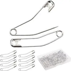 2inch Quilt Safety Pin Curve Fabric Pin Baste for Quilting Knitting 100PCS | Sewing Supply Curve Safety Pin Quilt Stainless Steel Fabric Pin Baste for Quilting Knitting Sew Quilt Supply Quilting Pin 2inch Quilt Safety Pin Curve Fabric Pin Baste for Quilting Knitting 100PCS | Sewing Supply Curve Safety Pin Quilt Stainless Steel Fabric Pin Baste for Quilting Knitting Sew Quilt Supply Quilting Pin