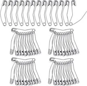 Cindeer 200 Count Curved Safety Pins for Quilting, Quilt Basting Tools for Sewing and Fabric Layers, Bent Design for Patchwork, Craft Projects, Size 2 (1.5 Inch / 38mm), Silver Cindeer 200 Count Curved Safety Pins for Quilting, Quilt Basting Tools for Sewing and Fabric Layers, Bent Design for Patchwork, Craft Projects, Size 2 (1.5 Inch / 38mm), Silver