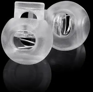 CooBigo 12PCS Plastic Clear Cord Locks for Drawstring, Paracord Spring Toggle Stopper Clasp Sweatpants Hats String Clips Elastic Shoeslace Lock Bungee Swim Goggles Replacement (Transparent), Small CooBigo 12PCS Plastic Clear Cord Locks for Drawstring, Paracord Spring Toggle Stopper Clasp Sweatpants Hats String Clips Elastic Shoeslace Lock Bungee Swim Goggles Replacement (Transparent), Small