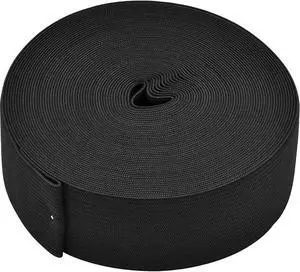 EBOOT 1 Pcs Elastic Spool (3/2 Inch X 11 Yard,Black) EBOOT 1 Pcs Elastic Spool (3/2 Inch X 11 Yard,Black)