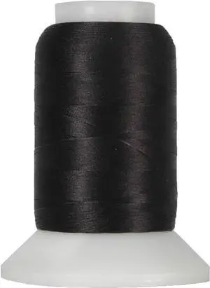 ThreadArt Wooly Serger Thread, Nylon 1000m, Black 9228 | Stretchy textured nylon serger thread for knits, swimwear, lingerie and soft seams. Great for loopers and coverstitch. ThreadArt Wooly Serger Thread, Nylon 1000m, Black 9228 | Stretchy textured nylon serger thread for knits, swimwear, lingerie and soft seams. Great for loopers and coverstitch.