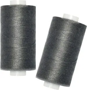All Purpose Sewing Thread-2 Spools of Hand Polyester Sewing Thread for Sewing Machine for Hand and Machine Sewing(Dark Pewter Grey, 2 spools) All Purpose Sewing Thread-2 Spools of Hand Polyester Sewing Thread for Sewing Machine for Hand and Machine Sewing(Dark Pewter Grey, 2 spools)