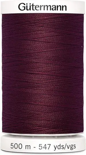 Gutermann Sew-All Thread 547yd, Burgundy Gutermann Sew-All Thread 547yd, Burgundy