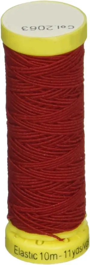 Gutermann Thread Elastic 11 Yards-Red Gutermann Thread Elastic 11 Yards-Red