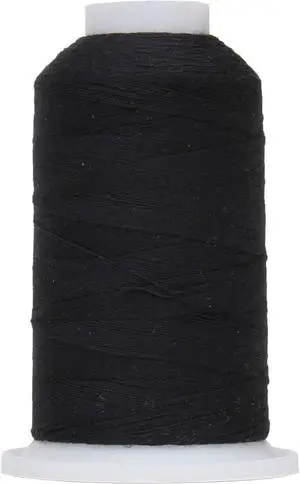 ThreadArt Polyester All-Purpose Sewing Thread, 600m 50S/3, Black | All-purpose polyester sewing thread for garments, crafts, repairs and machine sewing. Strong, smooth thread for everyday use. ThreadArt Polyester All-Purpose Sewing Thread, 600m 50S/3, Black | All-purpose polyester sewing thread for garments, crafts, repairs and machine sewing. Strong, smooth thread for everyday use.