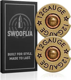 Swooflia Car Coasters for Men - 12 Gauge Bullet Shaped Ceramic Car Cupholder Coaster Cool Absorbent Mat Coaster with Cork Base 2 Pack Automotive Cup Holder Accessories New Driver Gifts Swooflia Car Coasters for Men - 12 Gauge Bullet Shaped Ceramic Car Cupholder Coaster Cool Absorbent Mat Coaster with Cork Base 2 Pack Automotive Cup Holder Accessories New Driver Gifts